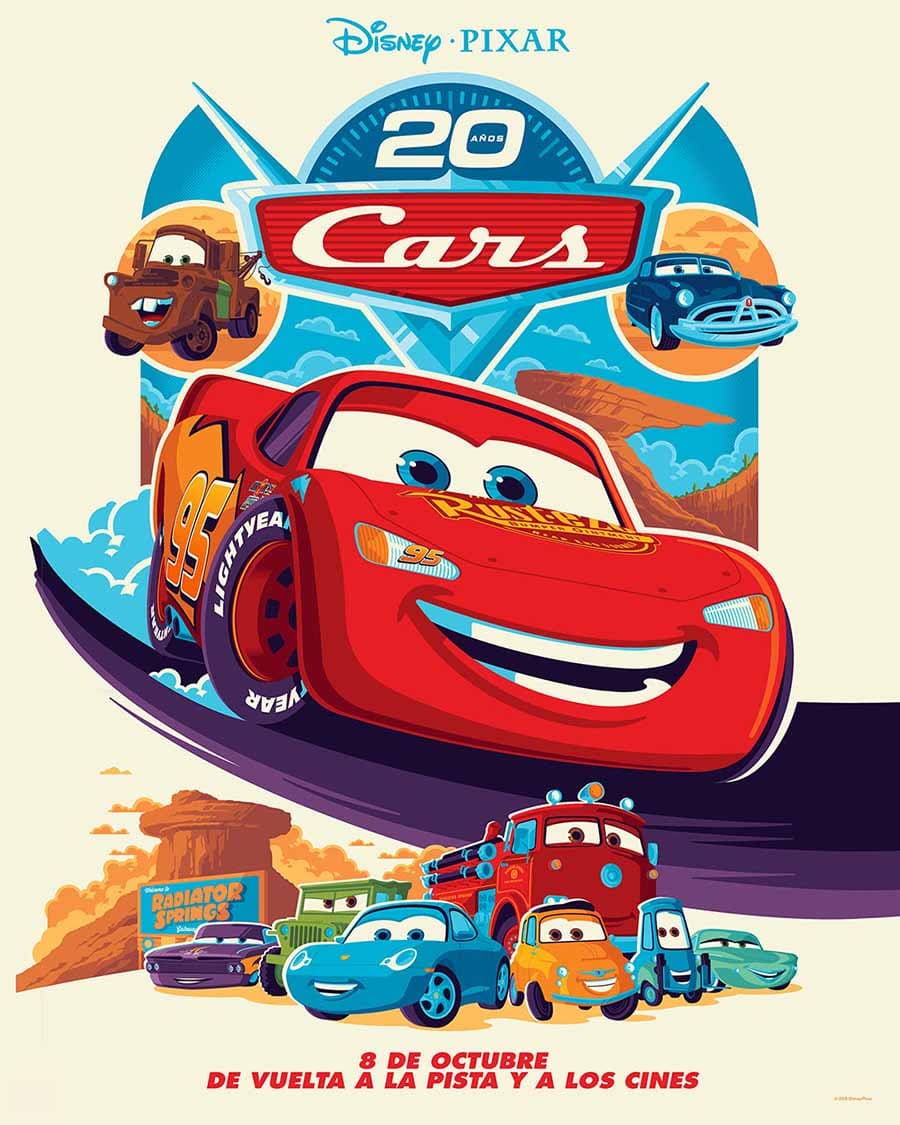 Póster de Cars