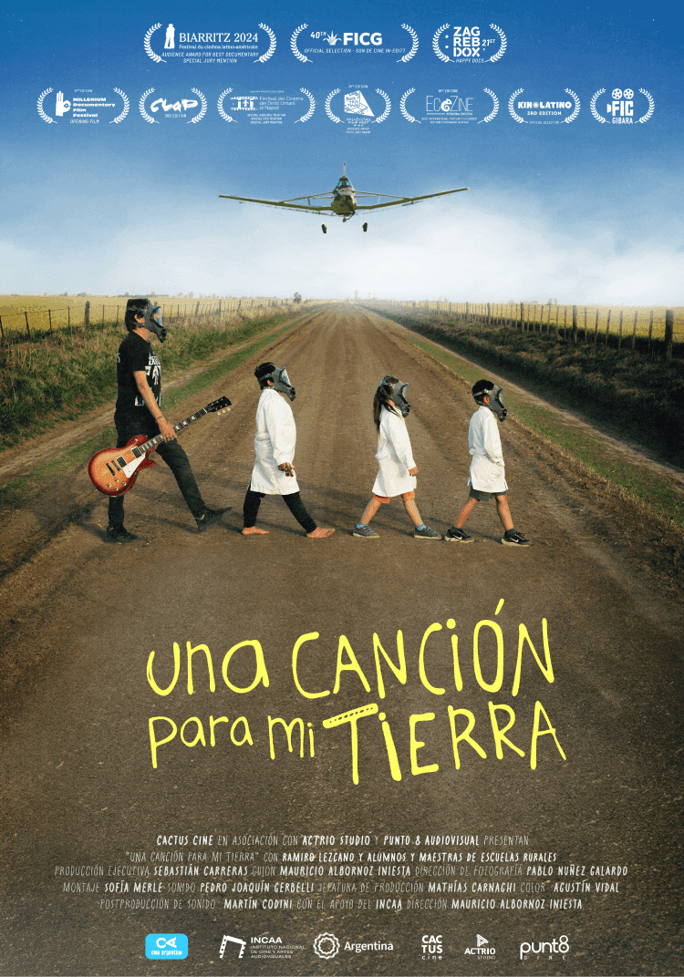Póster de Una canción para mi tierra