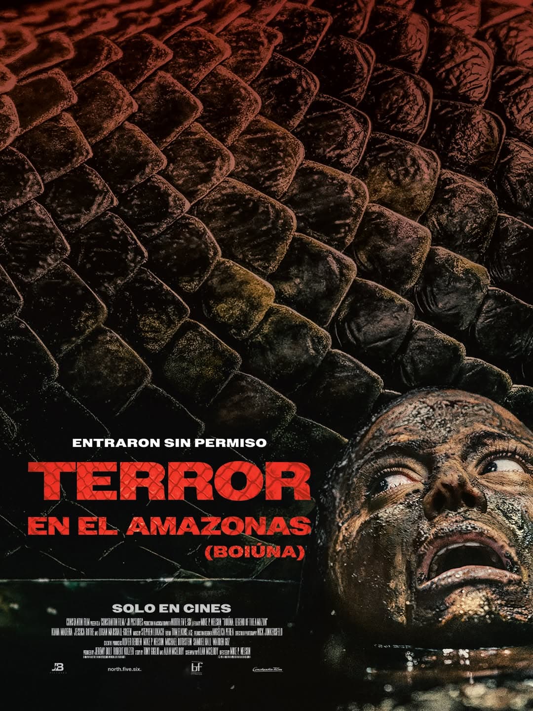 Póster de Terror en el Amazonas