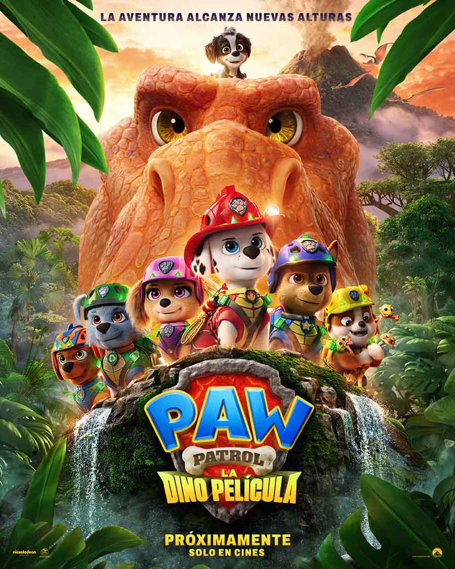 Póster de PAW Patrol: La Dino Película