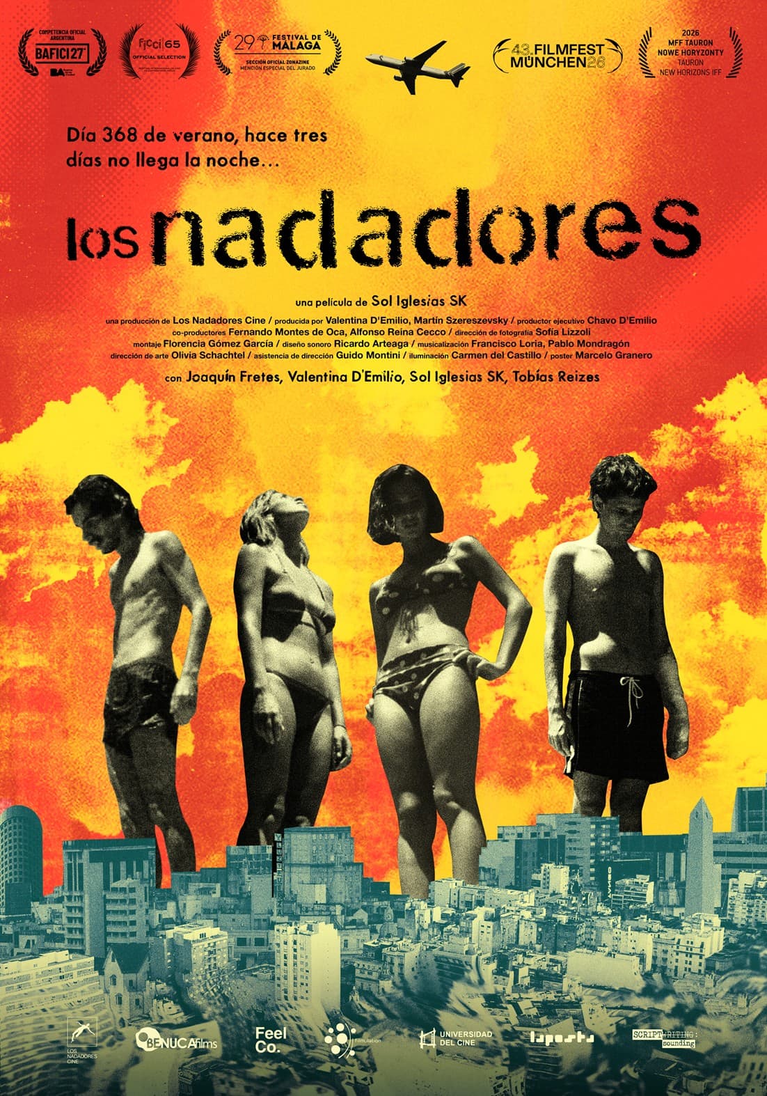 Póster de Los nadadores