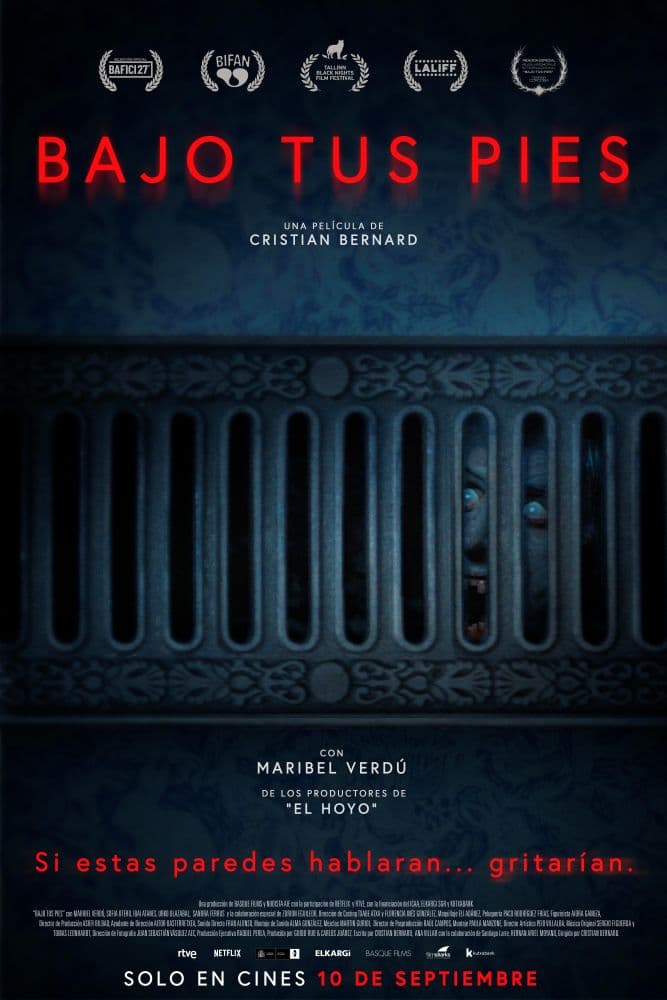 Póster de Bajo tus pies